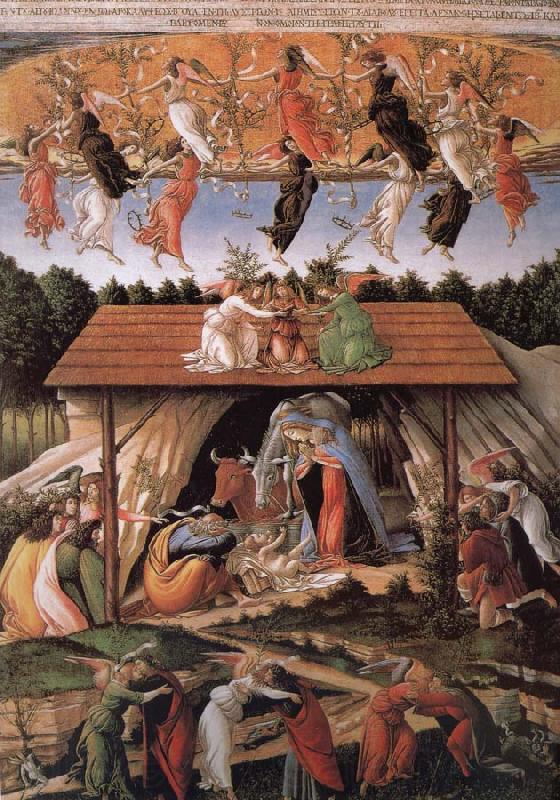 Sandro Botticelli The birth of Christ France oil painting art